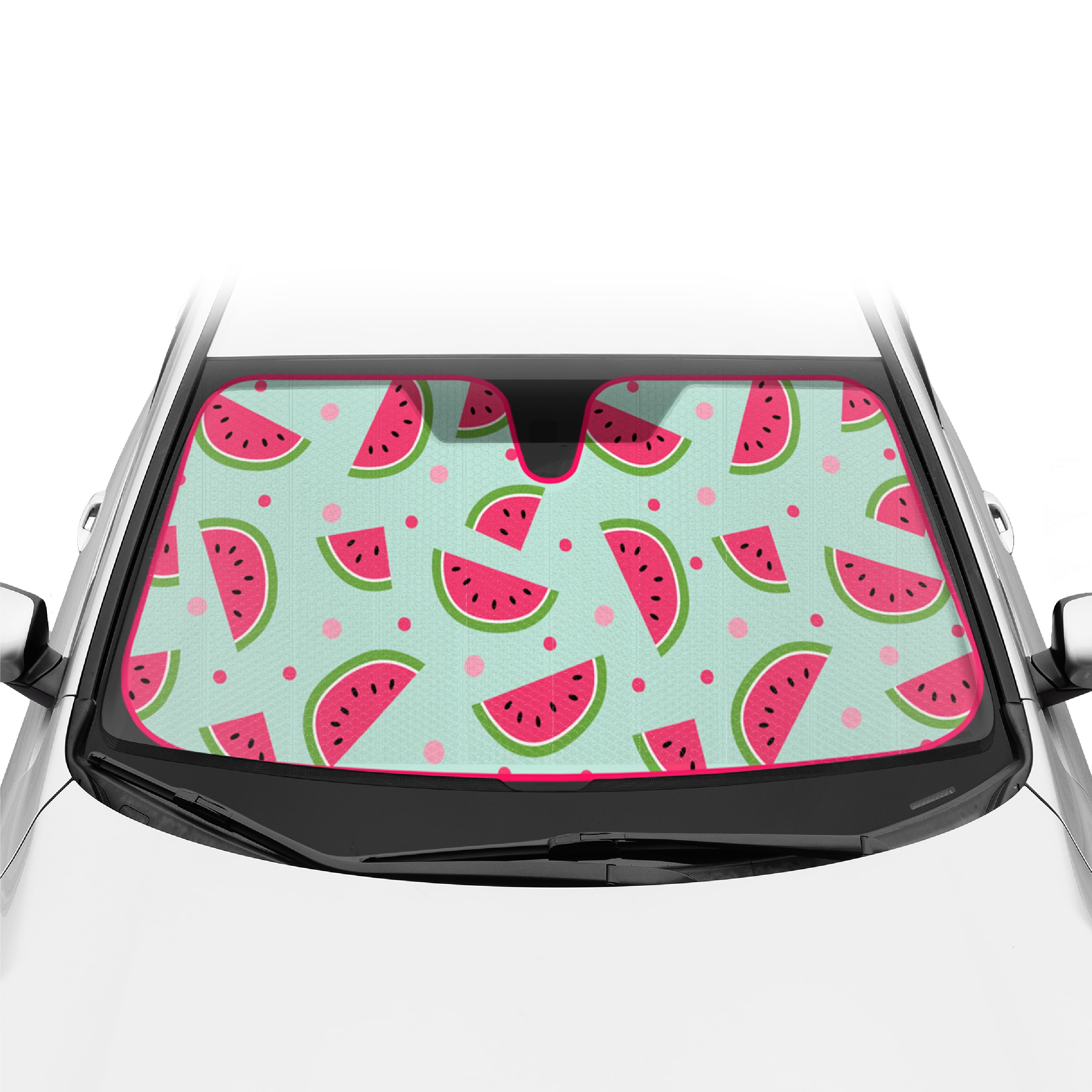 BDK Fruit Watermelon Windshield Sun Shade for Car - Foldable BDK Fruit Watermelon Windshield Sun Shade for Car - Foldable