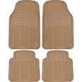 thumbnail image 1 of BDK Heavy-Duty 4-piece Front and Rear Rubber Car Floor Mats, All Weather Protection for Car, Truck and SUV, 1 of 4