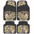 thumbnail image 1 of BDK Heavy Duty Camouflage 4pc Front & Rear Rubber Floor Mats for Car SUV Van & Truck - All Weather Protection Waterproof & Weatherproof, Camo, 1 of 8