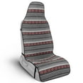 thumbnail image 1 of BDK Hippie Boho Car Seat Covers for Front Seats, Black Pattern  Woven Mexican Blanket Baja Front Seat Covers for Car Truck Van and SUV, Easy to Install Seat Cover Set with Universal Fit Design, 1 of 7