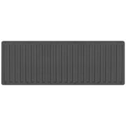 BDK Heavy-Duty Rubber Truck Bed Tailgate Mat, 60" x 19.5"   Extra Thick Cargo Liner for Pickup Trucks, Universal Fit Trim-to-Fit Design, Black