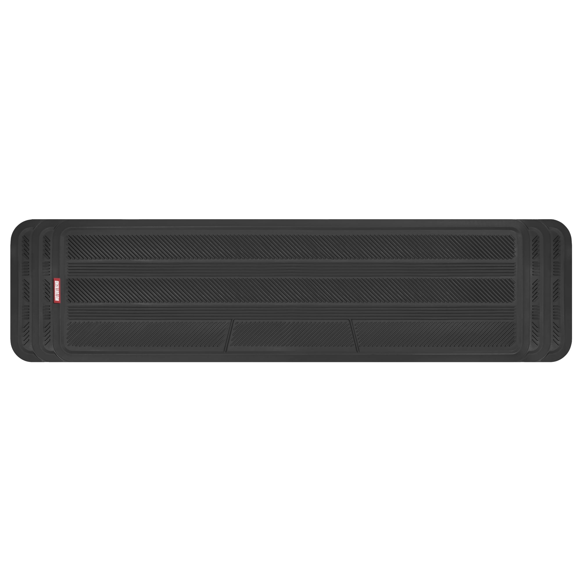 Motor Trend Rear Back Seat Rubber Floor Mats, 57x15, Trim-to-Fit, All ...