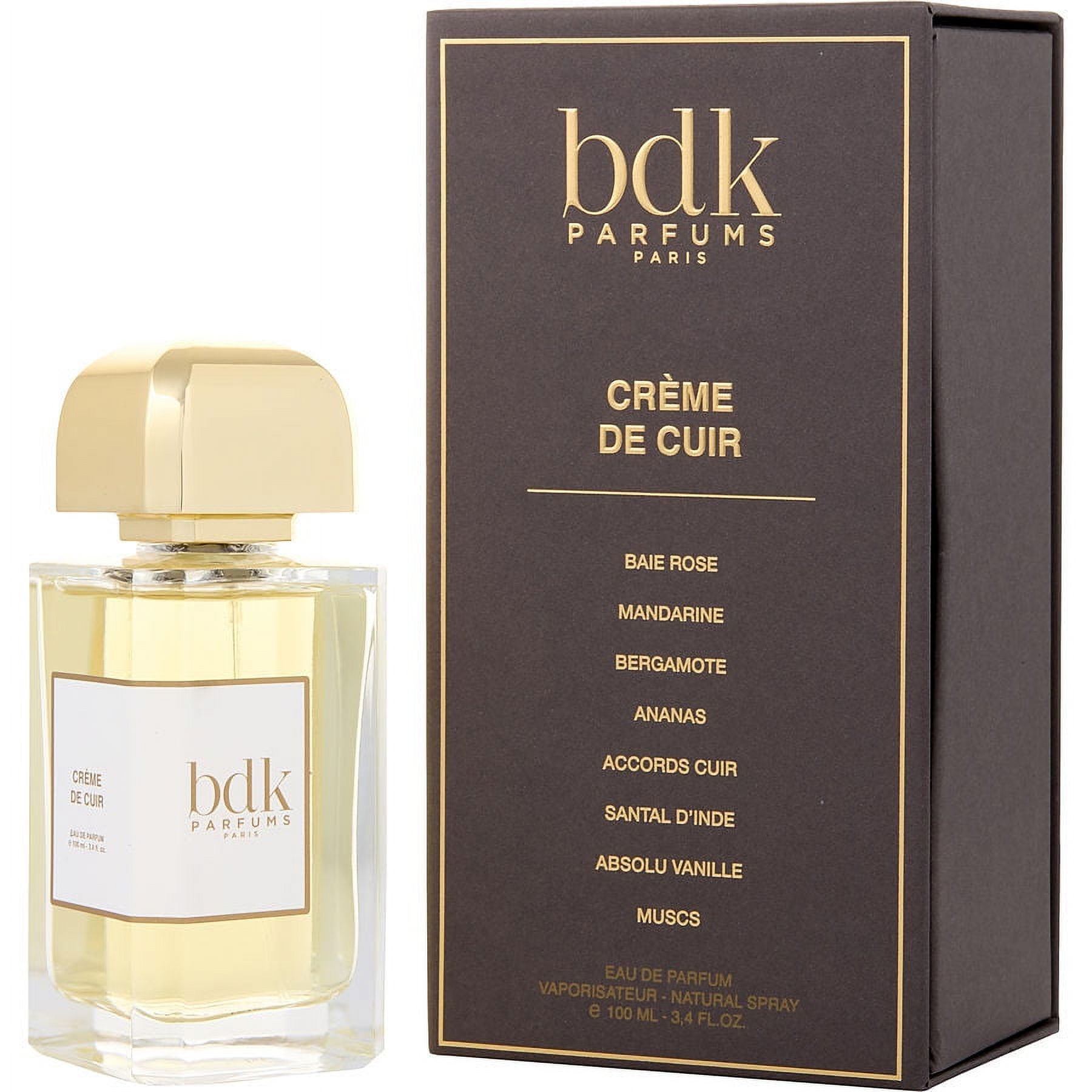 BDK Parfums Unisex Creme De Cuir EDP 3.4 oz Fragrances 3760035450252