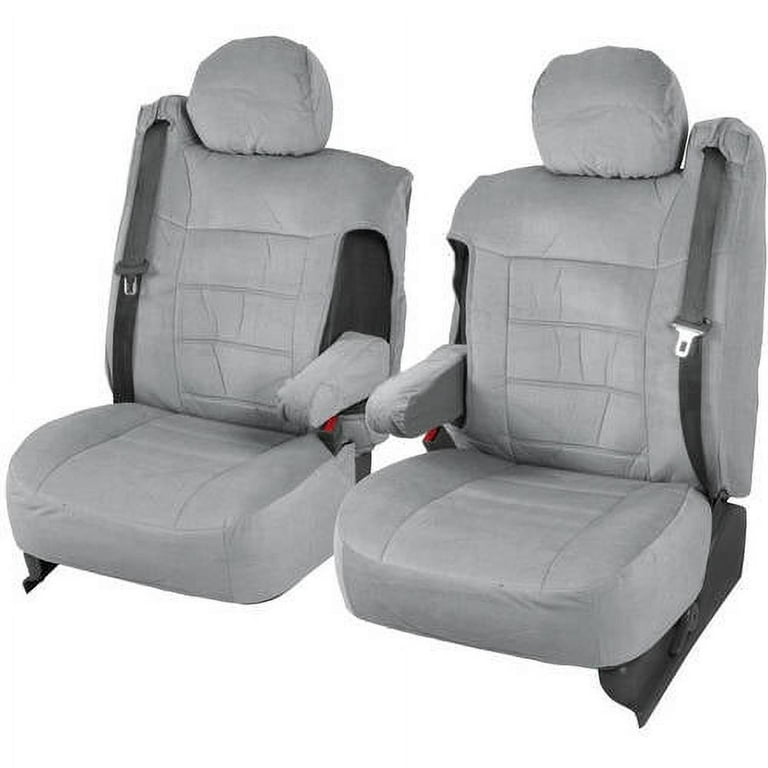 Bdk Pickup Truck Seat Covers with Arm Rest and Built in Seat Belt, Encore
