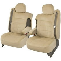 BDK Pickup Truck Seat Covers with Arm Rest and Built In Seat Belt, Encore