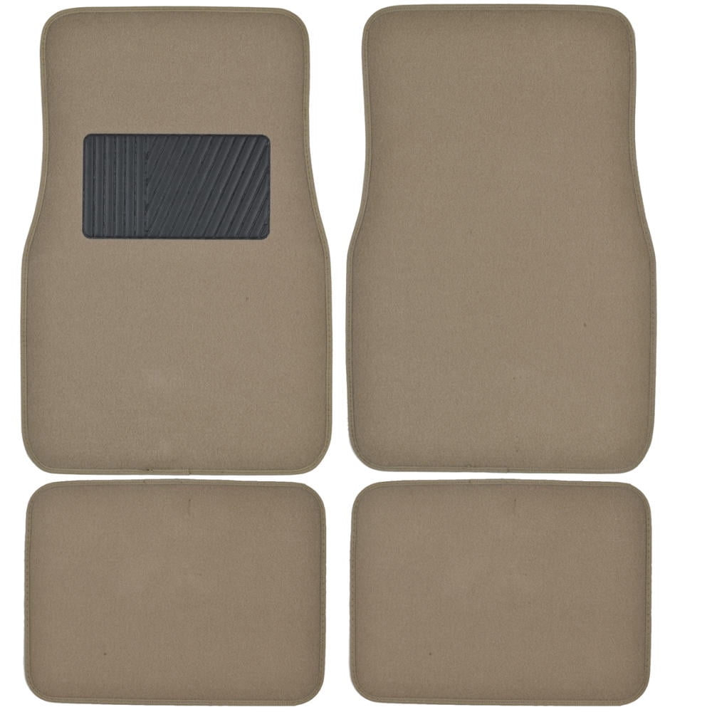 BDK Premium HeavyCarpeted Car Floor Mats for Car, 4Piece, Extra