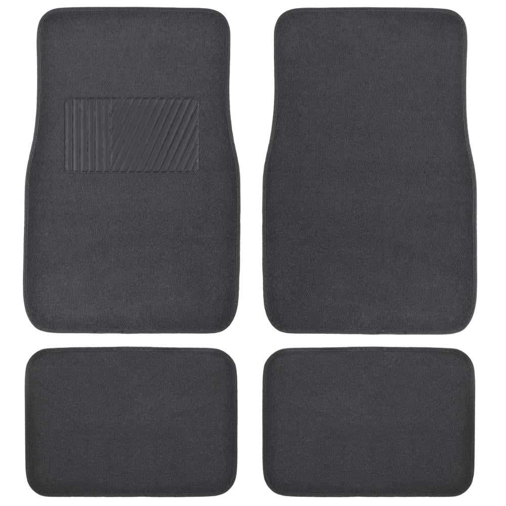 BDK Premium HeavyCarpeted Car Floor Mats for Car, 4Piece, Extra