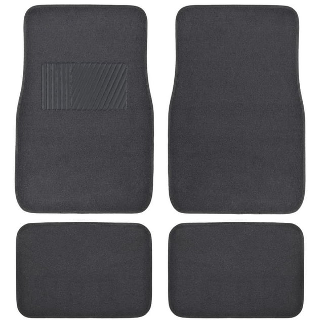 BDK Premium HeavyCarpeted Car Floor Mats for Car, 4Piece, Extra