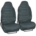 thumbnail image 1 of BDK Regal Car Seat Covers, Dotted Cloth 2 Piece Premium High Back Seat Covers, 1 of 7