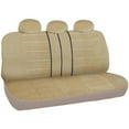 BDK Regal Style Split Bench Car Seat Covers for Rear Seat