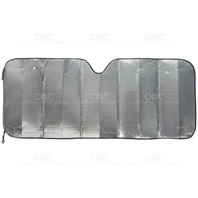 BDK Single Bubble Front Windshield Shade Window Shade- Accordion Folding Auto Sunshade for Car Truck SUV-Blocks UV Rays Sun Visor Protector-Keeps Your Vehicle Cool