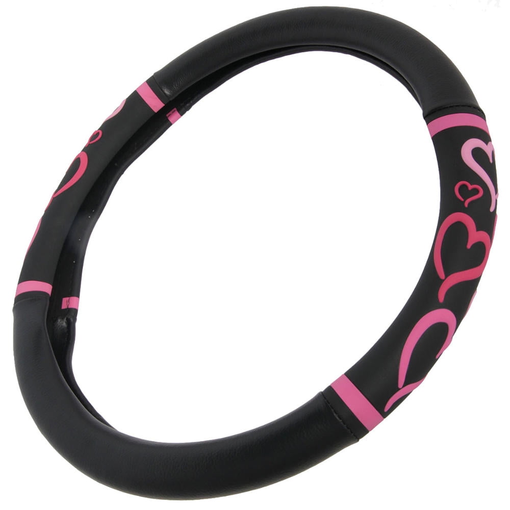 BDK Universal Fit Universal Love Story Steering Wheel Cover