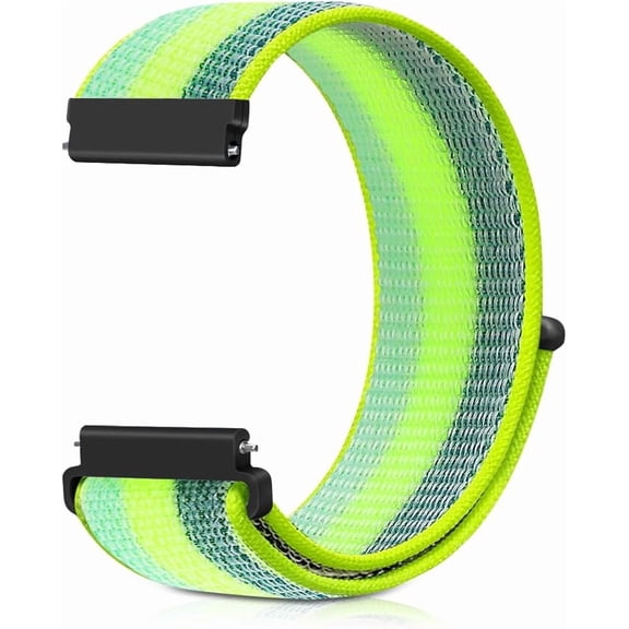BDKWID-24mm Nylon Sport Quick Release Watch Band Compatible with Garmin Venu X1/TicWatch Altas/TicWatch Pro 5/Pro 5 Enduro/COROS Nomad/iTouch AIR 4 41mm 46mm/AIR 3 44mm/Suunto 9/9 Baro/9 Titanium