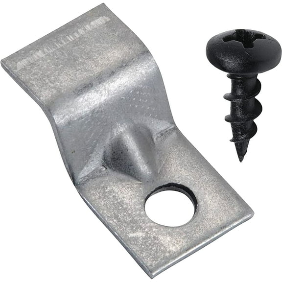 BDKWID-40 Pack Hardware 14 Gauge Table Top Fasteners with Screws, Steel Z Clip Tabletop Connectors, ROKSTBFAST