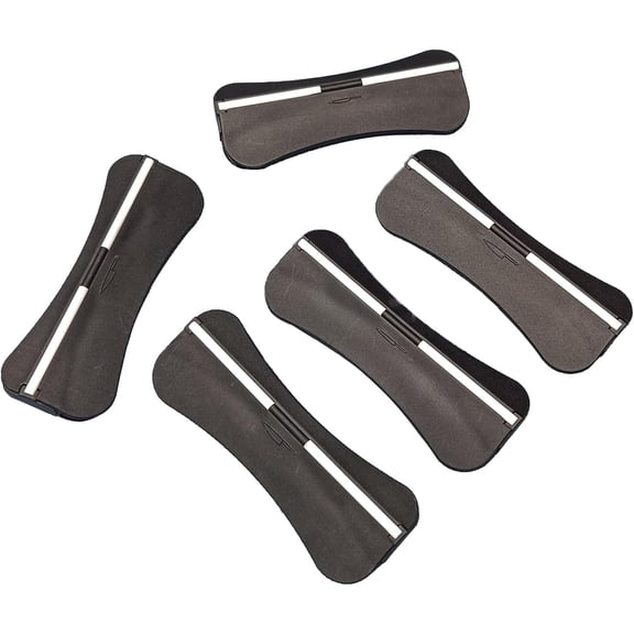 BDKWID-5 Pcs 15 Degree Black knife sharpener Angle Guide, Perfect Assistance for Grinding Knife Blade,for Kitchen, Restaurant, Outdoor (SET C)