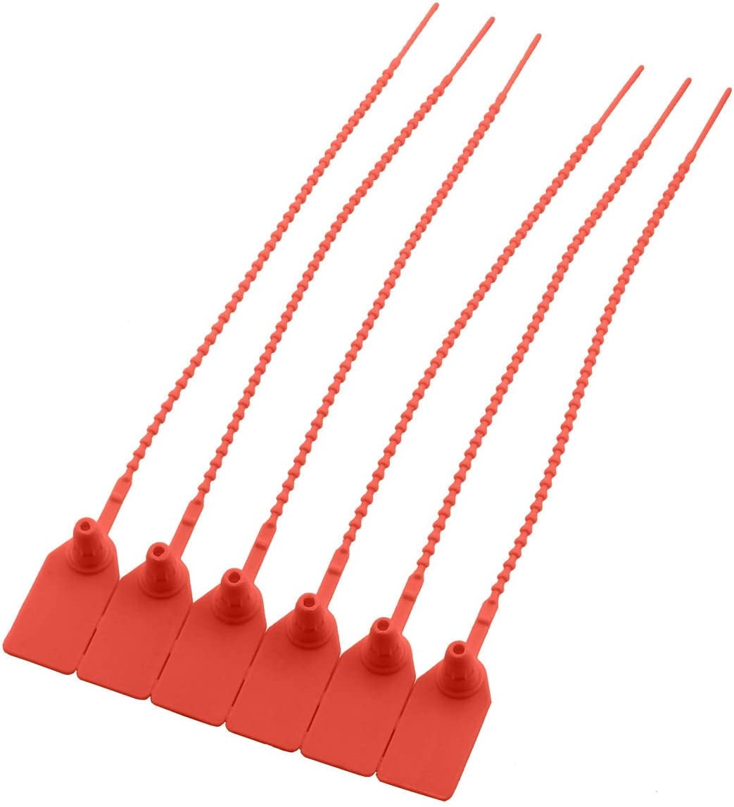 BDKWID-50pcs Plastic High Security Seal With Metal Insert Adjustable ...