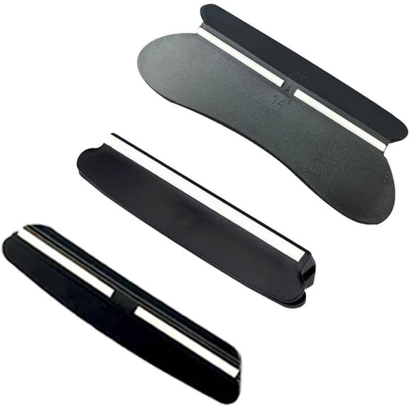 BDKWID-Black knife sharpener Angle Guide. Whetstone & Sharpening Stone Angle Guide 3-Pack, Perfect Assistance for Grinding Knife Blade