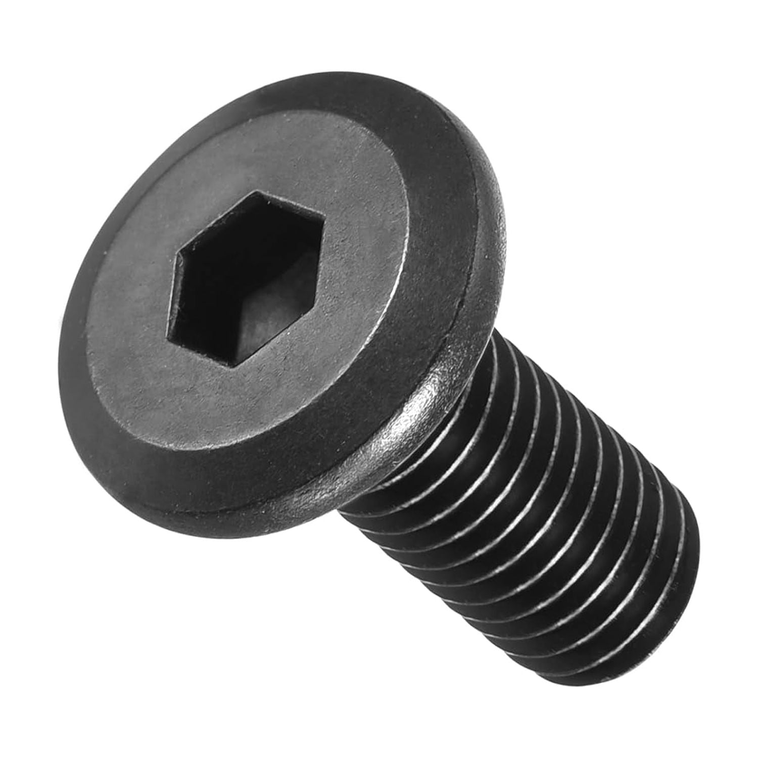 BDKWID-Flat Head Hex Socket Cap Screws Bolts(M8-1.25x20) 20Pcs, Steel ...