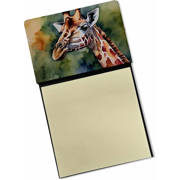 BDKWID-Giraffe Sticky Note Holder Refillable Dispenser Self-Sticky Note Pads, Memo Pads Blank Desk Accessories
