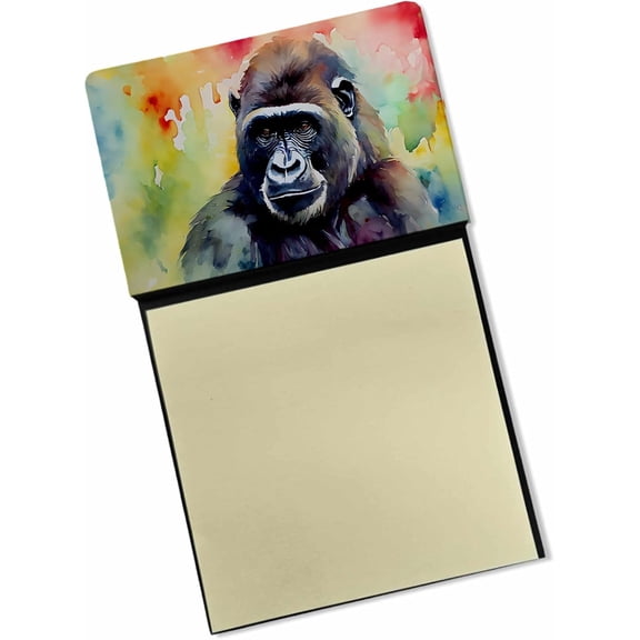 BDKWID-Gorilla Sticky Note Holder Refillable Dispenser Self-Sticky Note Pads, Memo Pads Blank Desk Accessories