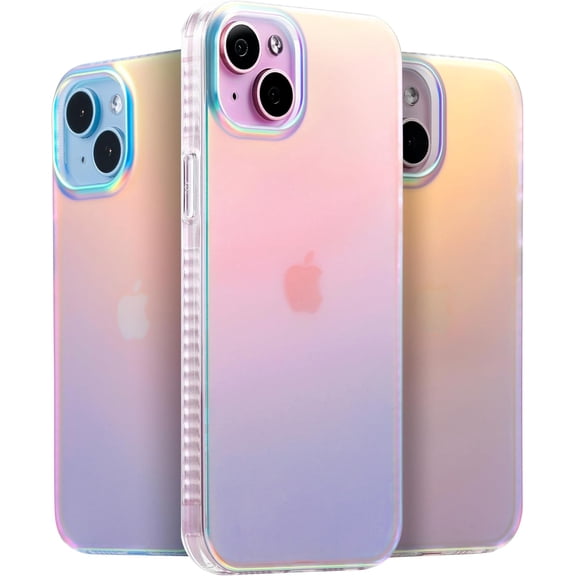BDKWID-Hue - for iPhone 15 Plus Case - Iridescent [10FT Drop Protection] - Shockproof Cover with Color Changing Effect | Cute and Unique for Women, Girls and Men (2023)