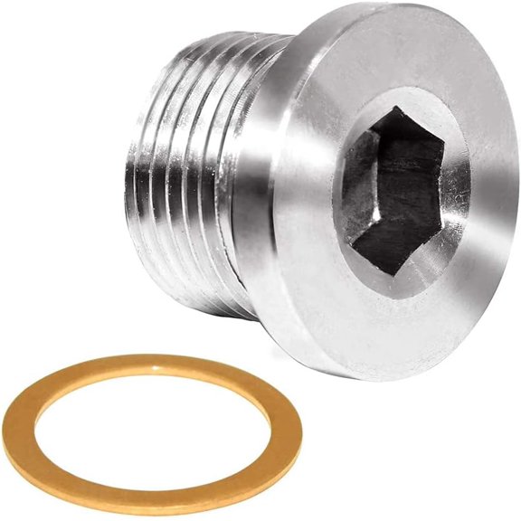 BDKWID-M22x1.5 Stainless Steel Internal Hex Head Socket Pipe Plug Pipe Fitting Rods By CNC