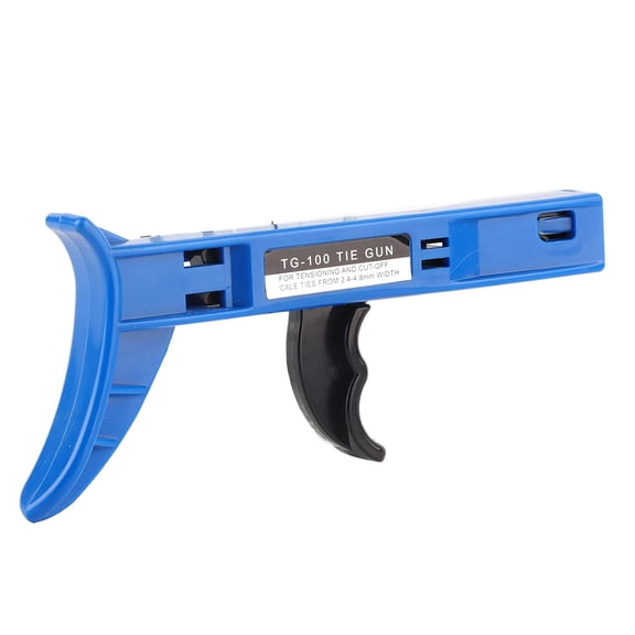 BDKWID-Professional Cable Tie Gun Tool Hand Held Tensioner Cutter for 2.45.0mm Nylon Zip Ties Automatic Flush Cut Ergonomic Design for Fast Secure Wire Bundling