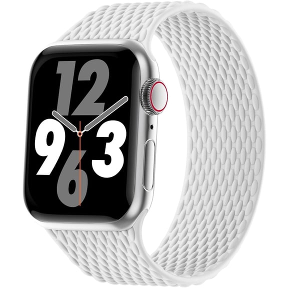 BDKWID-Silicone Braided Solo Loop Compatible with Apple Watch Band 38mm 40mm 41mm 42mm 44mm 45mm 46mm 49mm, Stretchy Elastic Sport Strap Compatible for iWatch Series 10/9/8/7/6/5/4/3/2/1/SE/Ultra/Ult