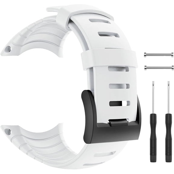 BDKWID-Suunto Core Strap, Rubber Replacement Watch Band for Suunto Core SS014993000.