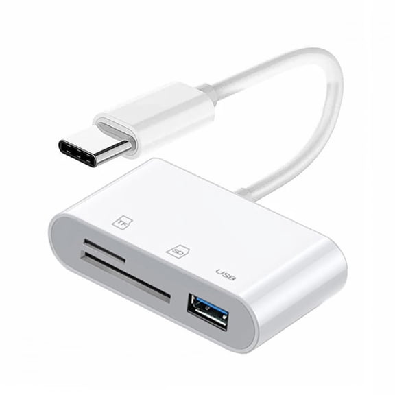 BDKWID-USB 2.0 Type C USB-C to TF Micro SD SDXC USB Female Card Reader Adapter Compatible with MAC Laptop Tablet Phone