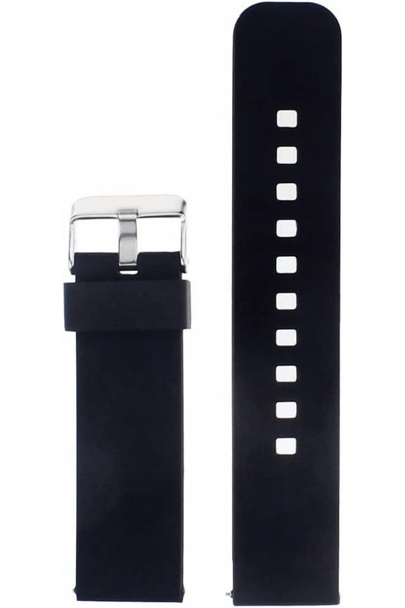 -Watch Band/Strap for Pebble time Smartwatch Band Replacement Accessories with Metal Clasps Watch Strap/Wristband Silicone