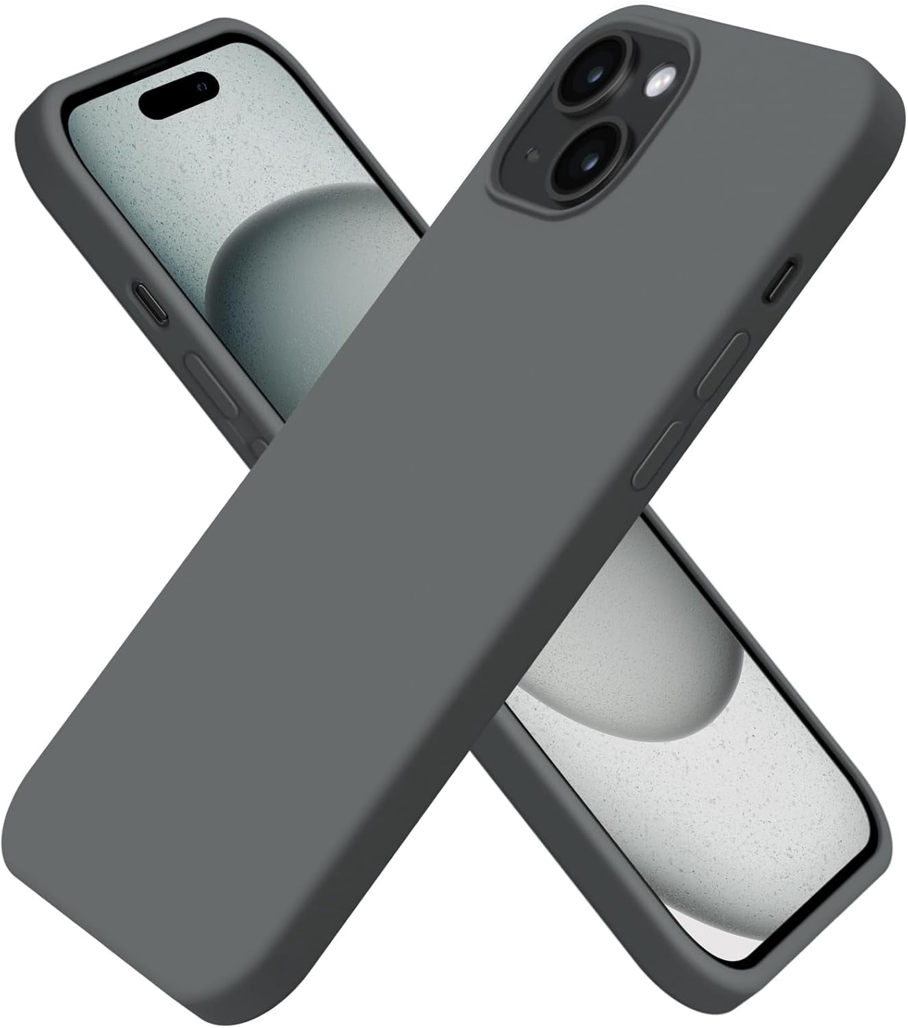 BDKWID-for iPhone 15 Case Liquid Silicone Slim Shockproof Protective ...