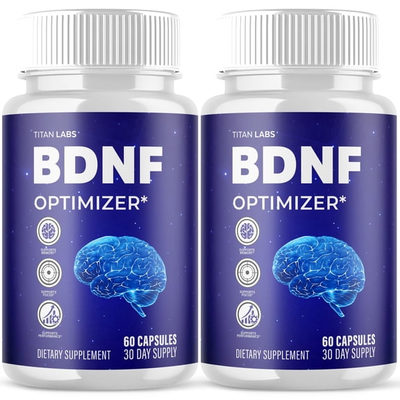 BDNF Optimizer Advanced Brain Support Formula Supplement 120 Capsules