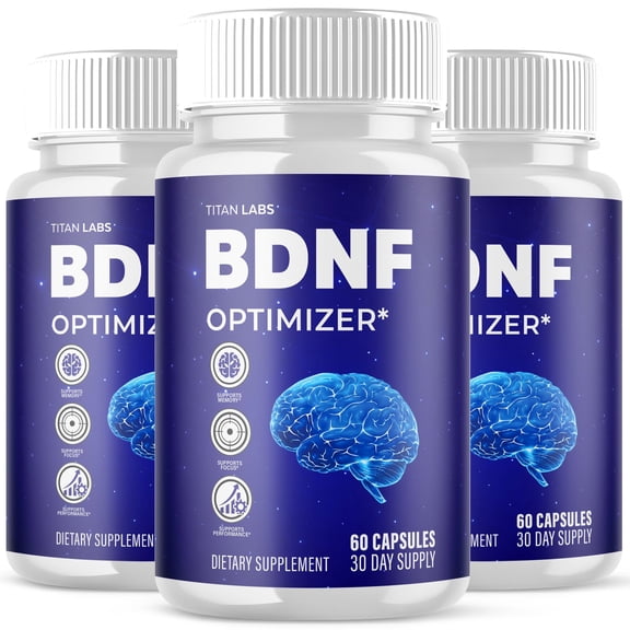 BDNF Optimizer Advanced Brain Support Formula Supplement 180 Capsules