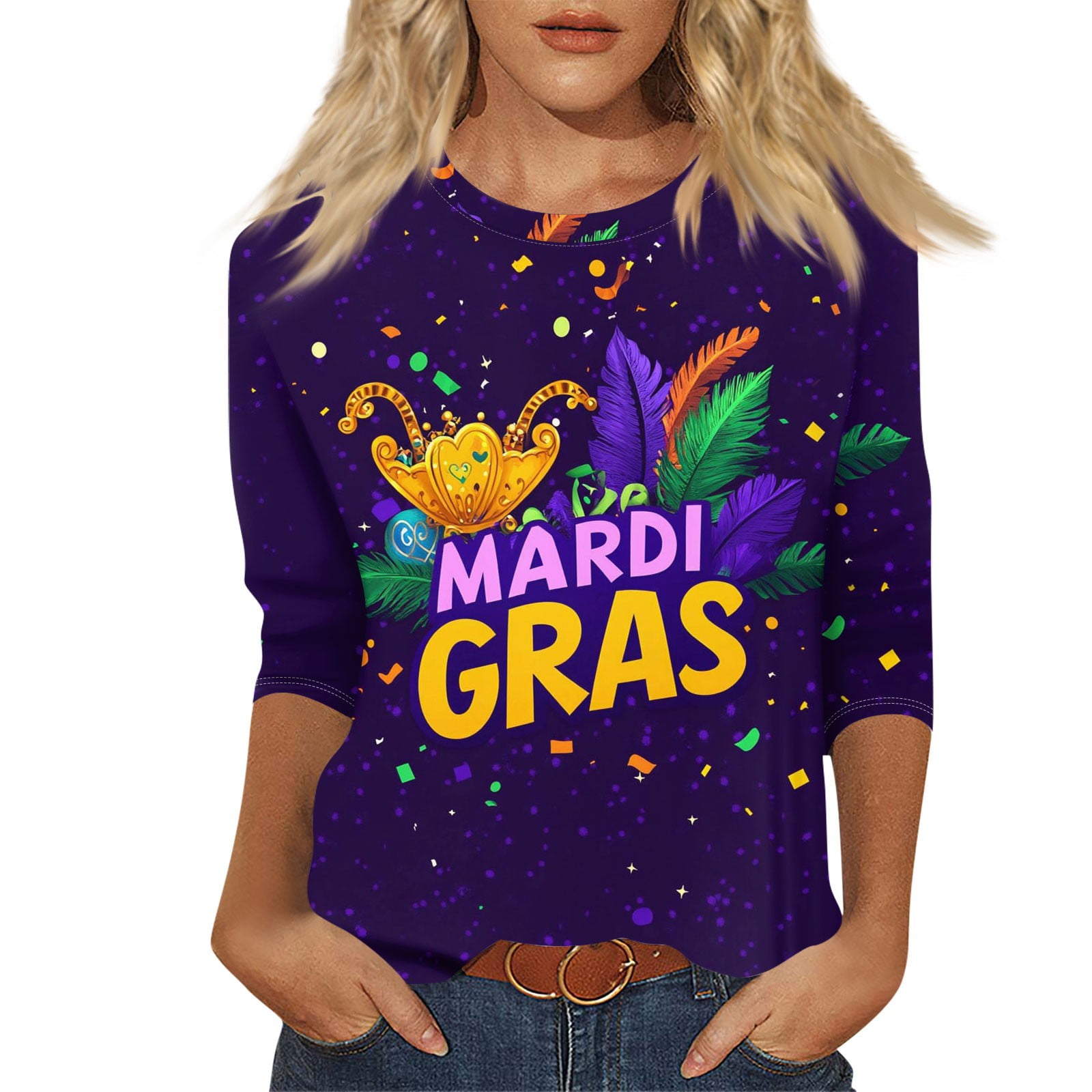 dressy mardi gras tops