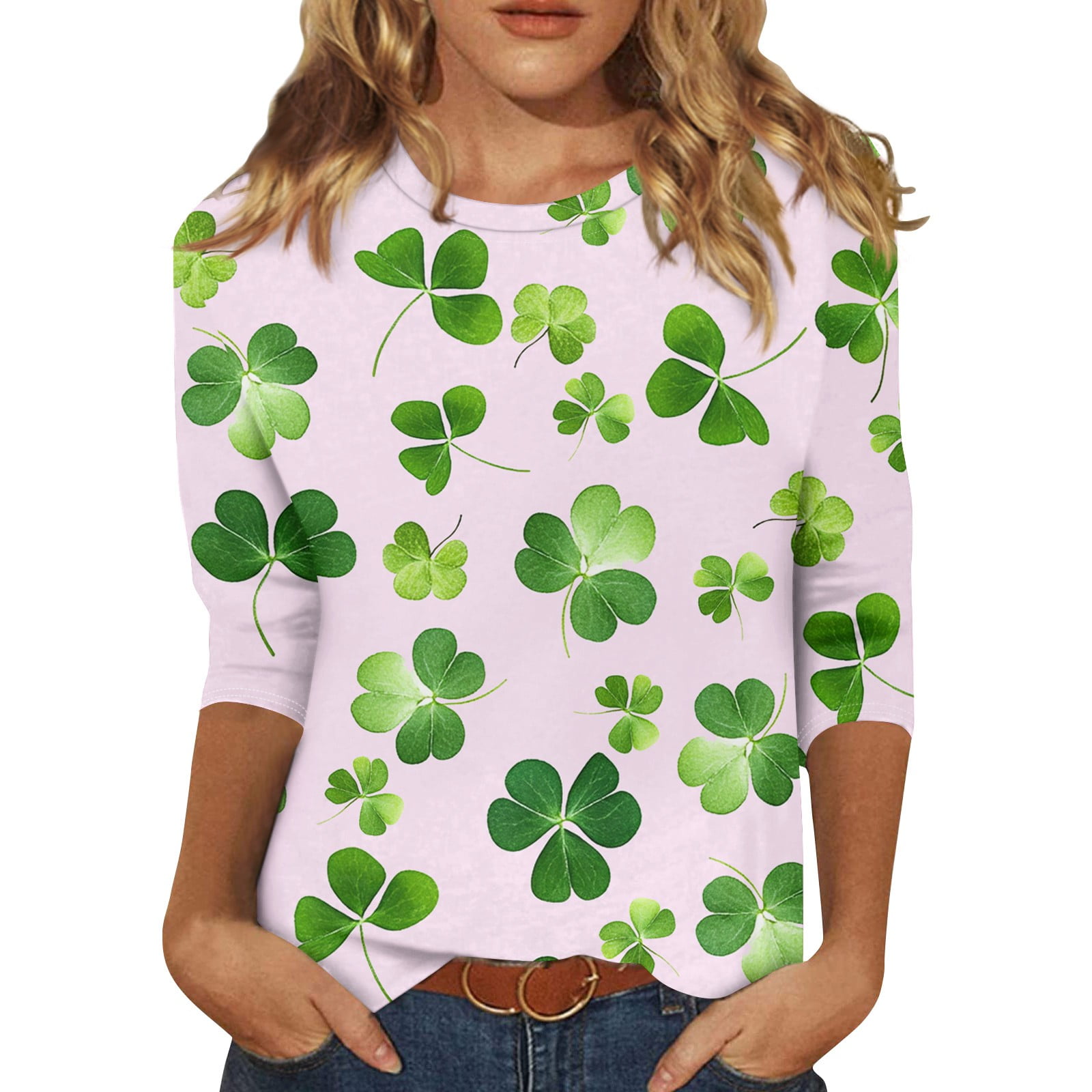 sexy green tops in plus size for st patricks day