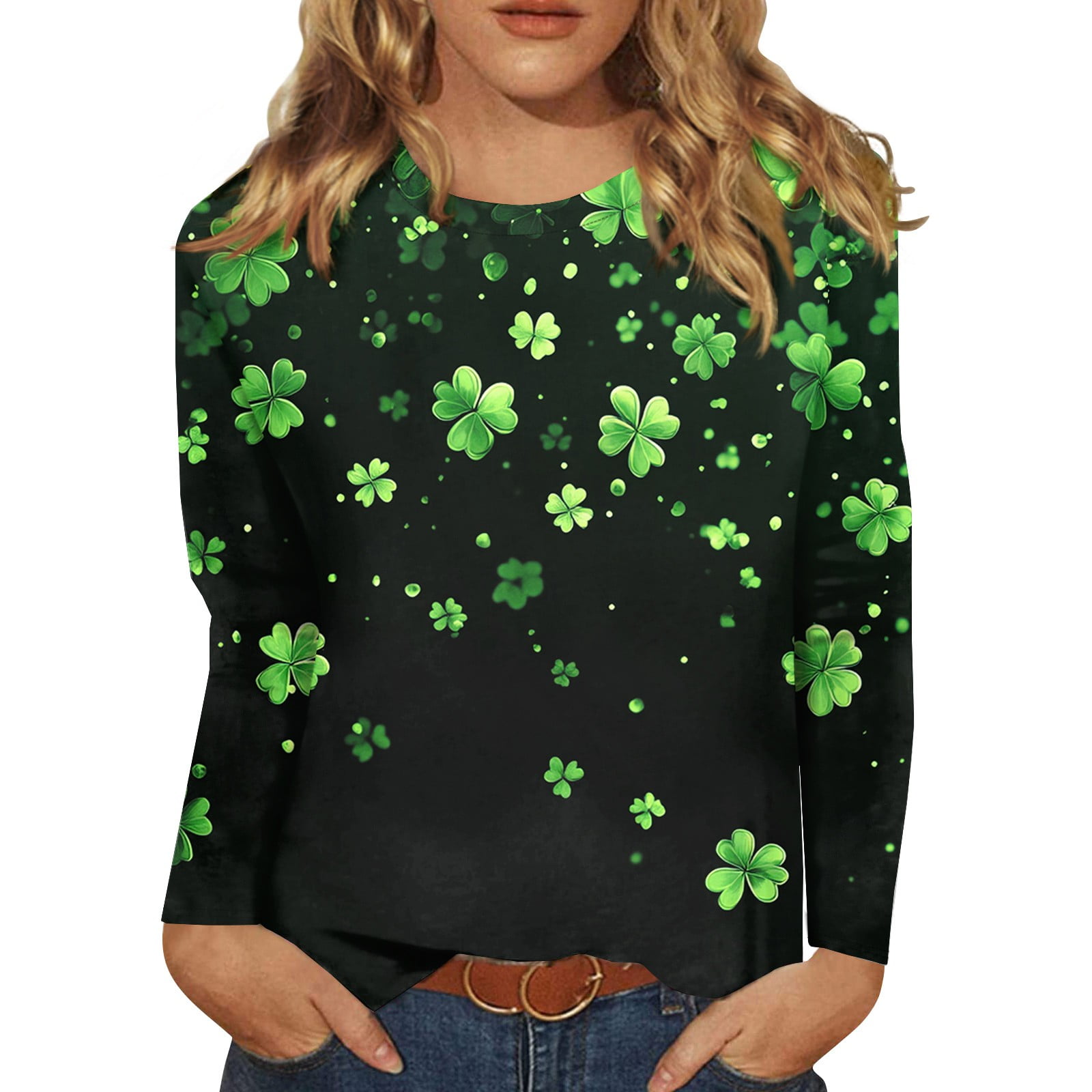 cheap patricks day tops women