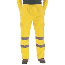 BDPORKAS Men's Casual Safety Work Pants with Reflective Tape