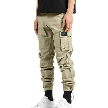 BDPORKAS Mens Camo Joggers Pants Drawstring Casual Camouflage Jogger Sweatpants Sport Stretch Trousers