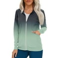thumbnail image 1 of BDPORKAS Plus Size Scrubs for Women Stretch Scrub Jackets Full Zip Up Long Sleeve Cardigan Nursing Tops Workwear Working Uniform, 1 of 5