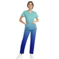 thumbnail image 1 of BDPORKAS Scrubs for Women Scrub Set Jogger Pant and Comfort Stretch V-Neck Top with Pockets Easy Care Uniforms, 1 of 5