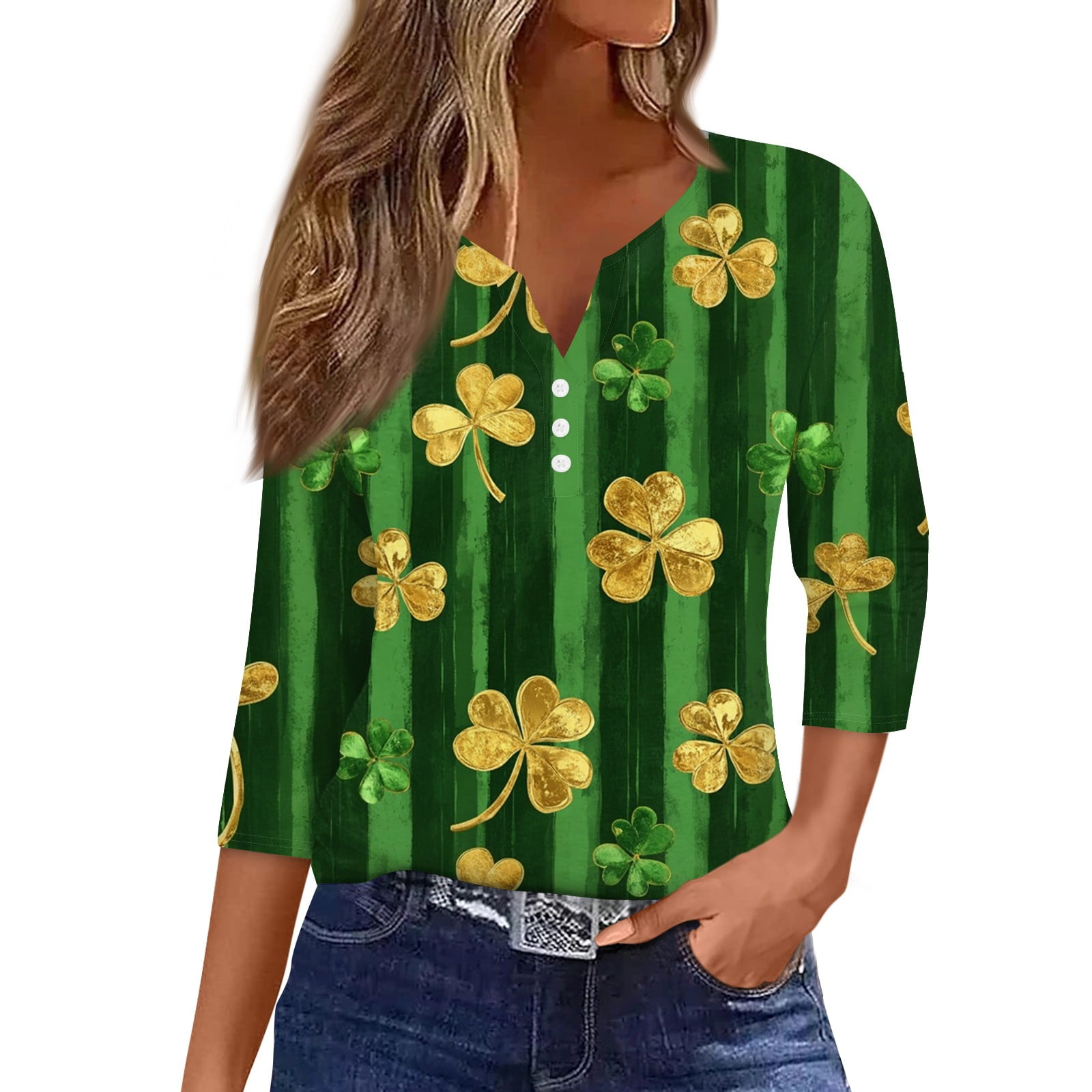 sexy green tops in plus size for st patricks day