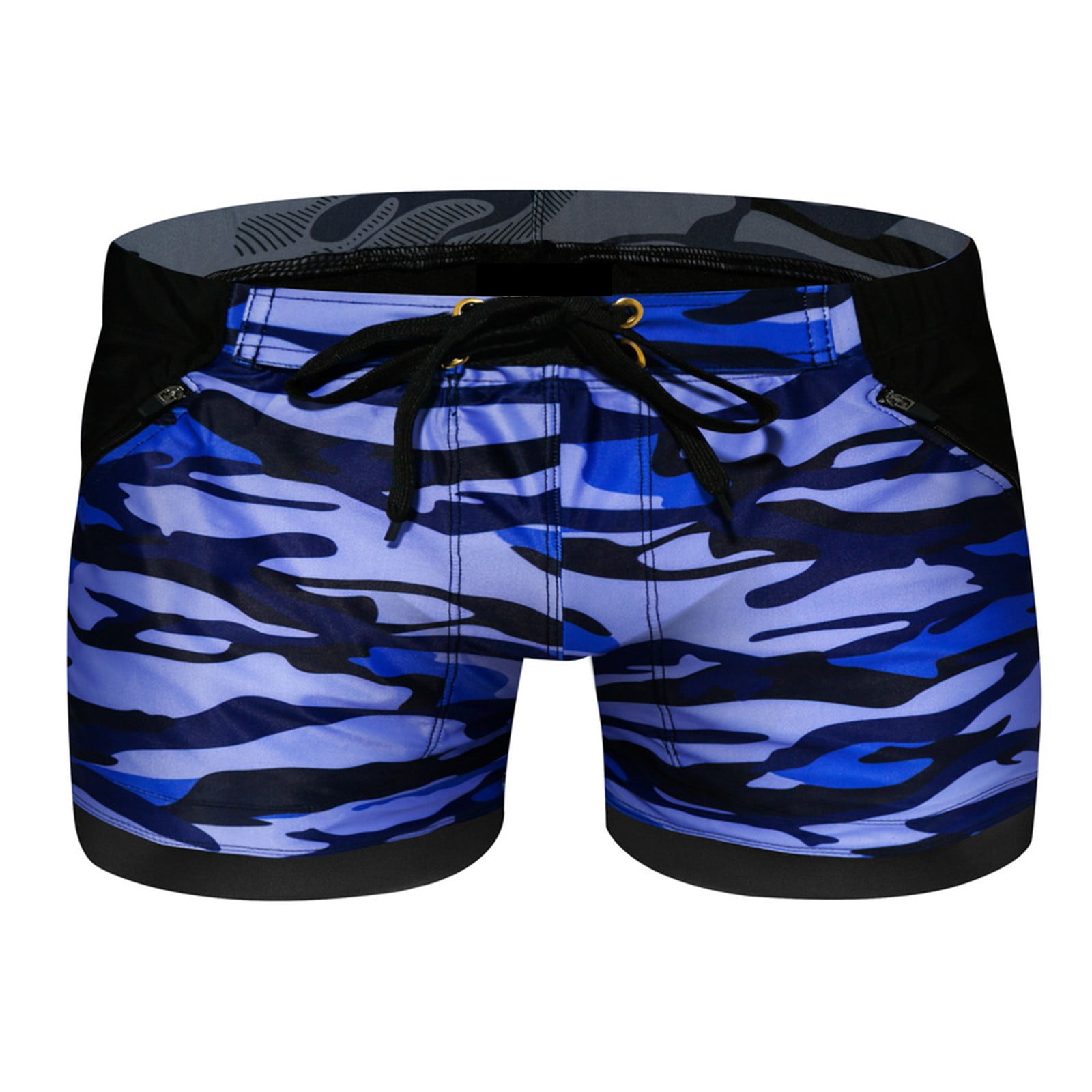 Taddlee Men's Swim Trunks – Boxer Cut, Square Leg Swimwear Briefs For Beach & Pool