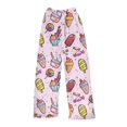 thumbnail image 1 of BDPORKAS Valentine's Day Pajama Pants Cute Heart Print Soft Flannel Sleep Bottoms Lightweight Pajama Bottom Pants, 1 of 4
