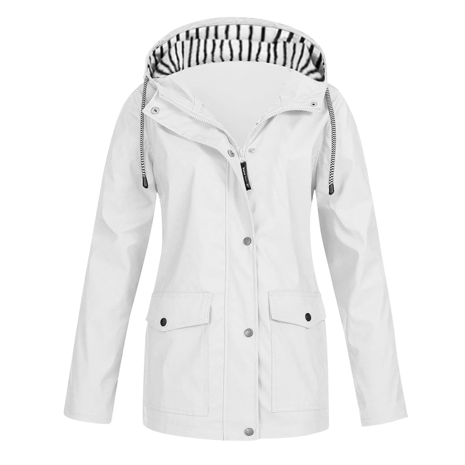 BDPORKAS Rain Jacket Women Holiday Womans Plus Size Walking Long 並行輸入品 Chaqueta Impermeable Para Mujer BDPORKAS Women\u0027s Raincoats Women\u0027s