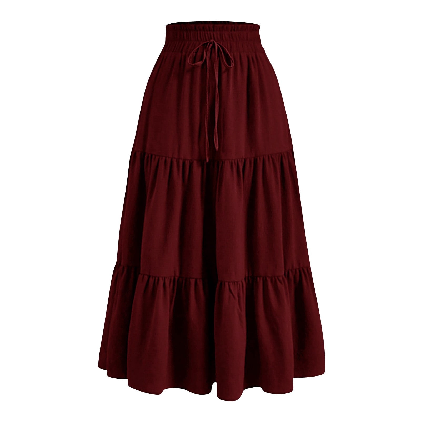 Girl Floral Layer Cake Mini Skirt Women Pleated Low Waist A-line Holiday Summer Skirts