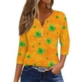 BDPORKAS Womens Clothes Trendy Fall 2025 St. Patrick's Day 3/4 Length