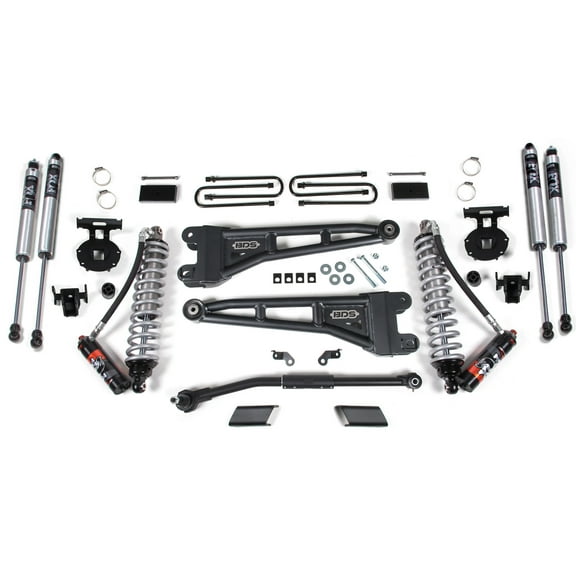 BDS 3" Radius Arm Lift Kit,Fox 2.5 Elite Coilover Shocks,2020-2022 F250,F350