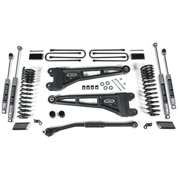 BDS 3" Radius Arm Lift Kit,NX2 Shocks,2020-2022 F250/F350 Superduty,4WD,Diesel