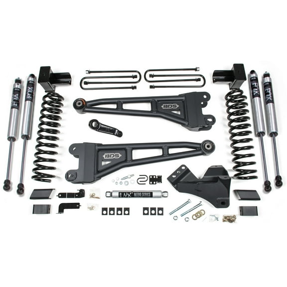BDS 5" Radius Arm Lift Kit,Fox Shocks,20-22 Ford F250/F350 Super Duty,Diesel